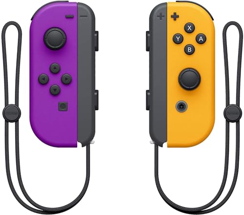 Nintendo Switch Joy-Con Wireless Controller Neon Purple&Neon Orange HAC-A-JAQAA_2