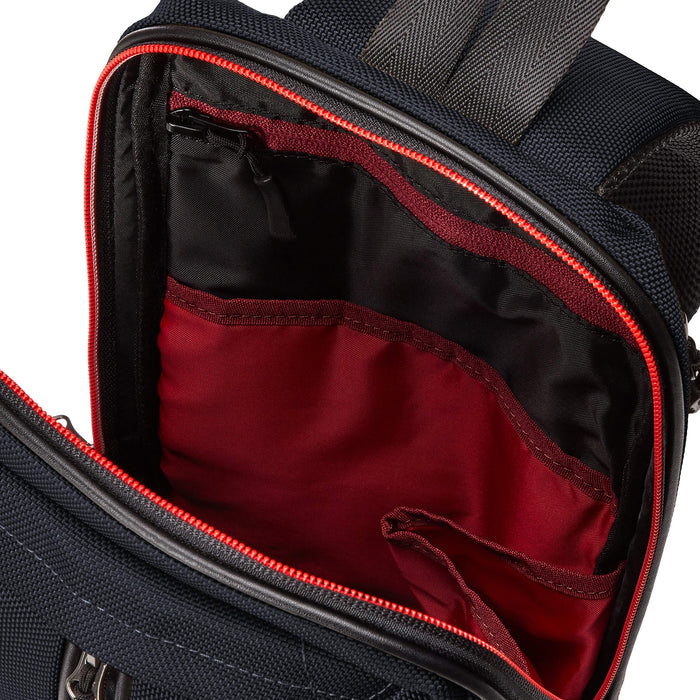 Takeokikuchi Split body bag one shoulder 743911 zip closure H33xW17xD6cm NEW_4