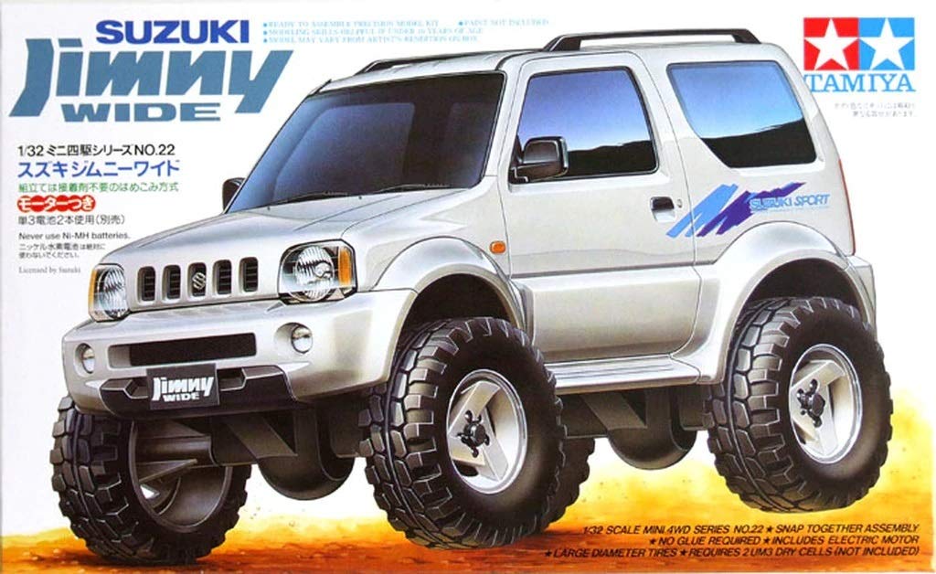 Tamiya Comical Mini 4WD Series No.22 Jimny Wide Plastic Model Kit 19022 NEW_3