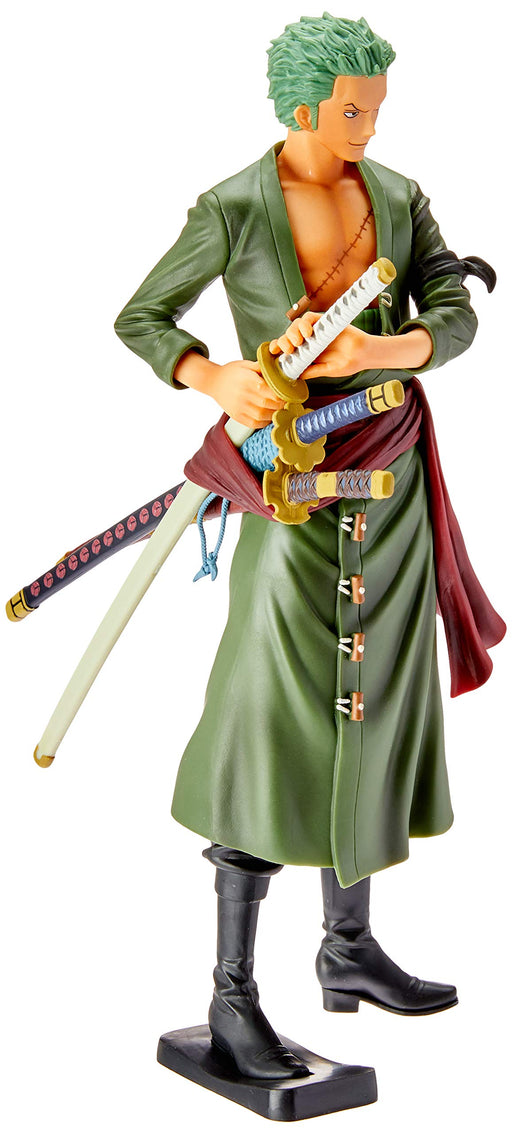 BANPRESTO One Piece Grandista THE GRANDLINE MEN RORONOA ZORO Figure 31989 NEW_1