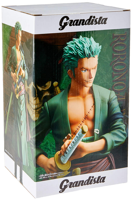 BANPRESTO One Piece Grandista THE GRANDLINE MEN RORONOA ZORO Figure 31989 NEW_3