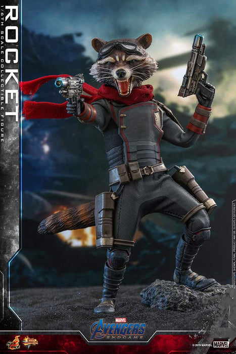 Movie Masterpiece Avengers Endgame 1/6 Action Figure Rocket Hot Toys HT904925_2