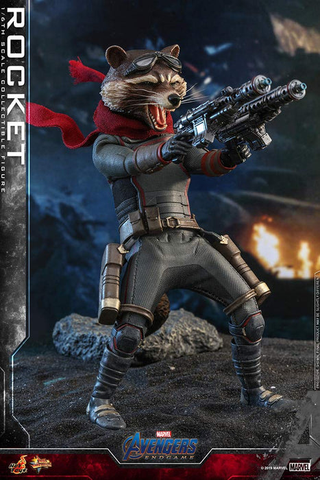 Movie Masterpiece Avengers Endgame 1/6 Action Figure Rocket Hot Toys HT904925_3