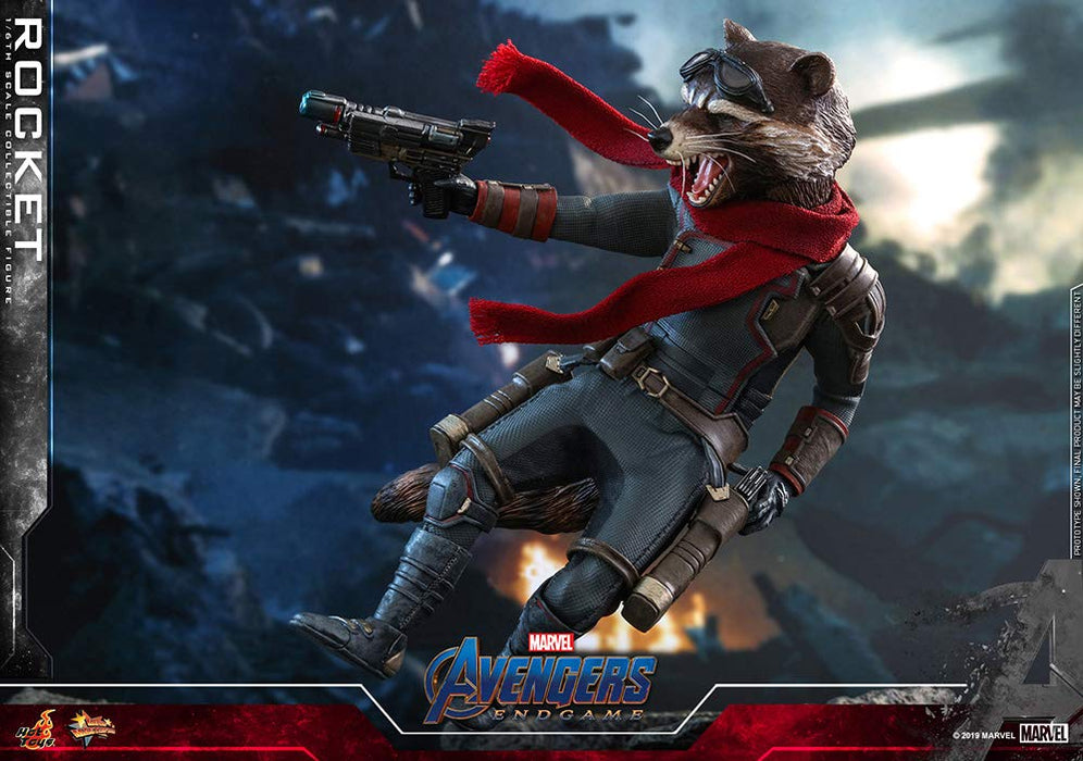 Movie Masterpiece Avengers Endgame 1/6 Action Figure Rocket Hot Toys HT904925_5