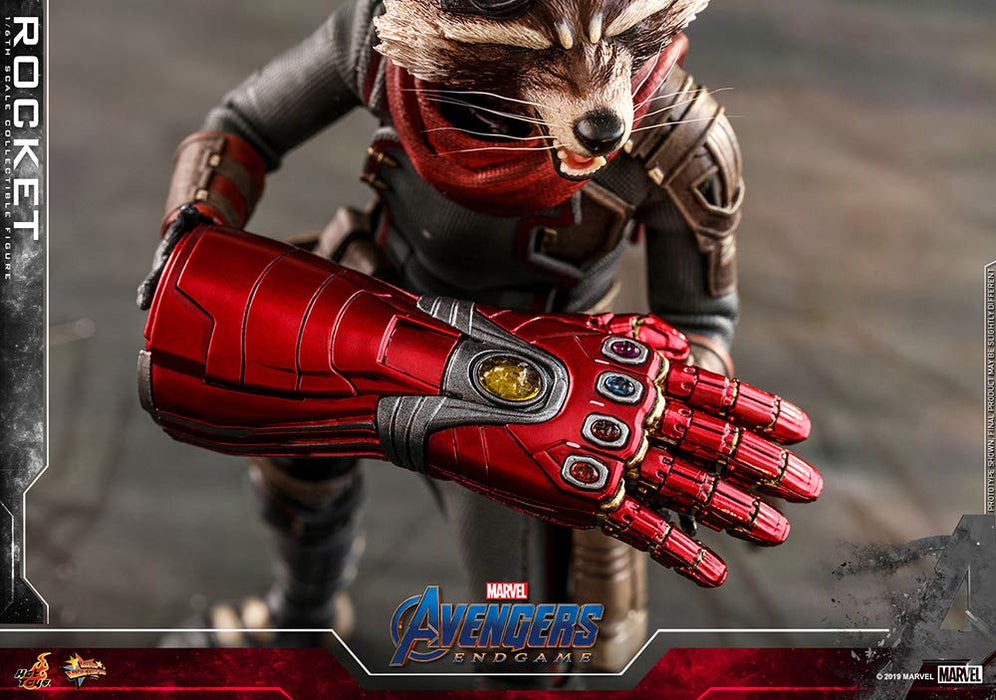 Movie Masterpiece Avengers Endgame 1/6 Action Figure Rocket Hot Toys HT904925_6