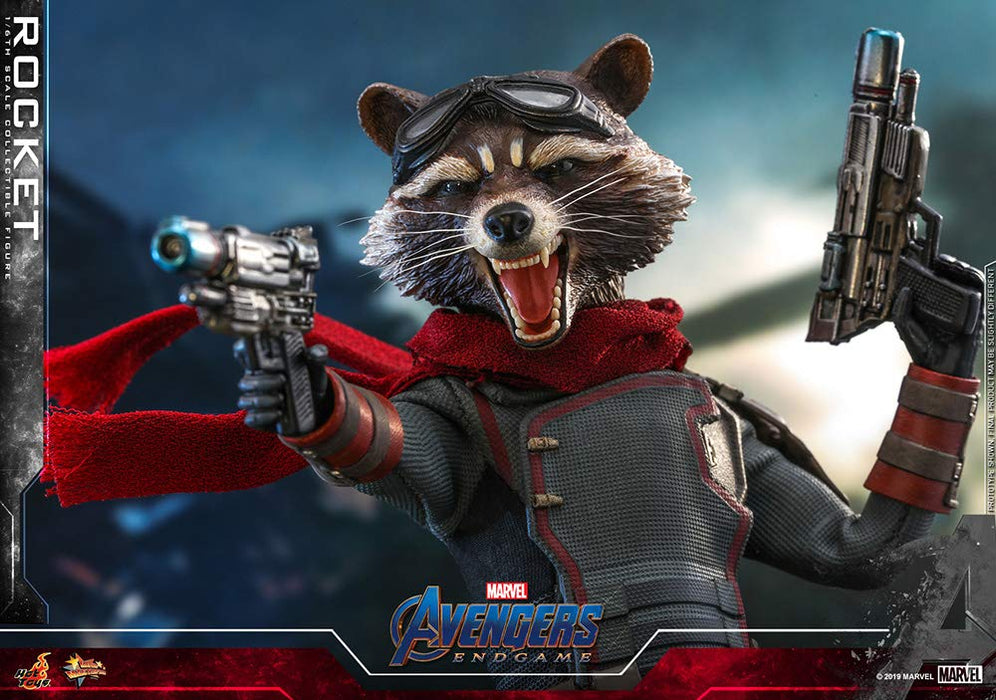 Movie Masterpiece Avengers Endgame 1/6 Action Figure Rocket Hot Toys HT904925_7