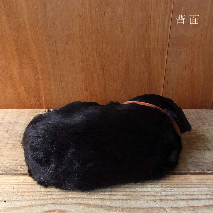 Nini and Kino Perfect Pet S Pug Black Plush Doll L22xW17xH8cm Battery Powered_3