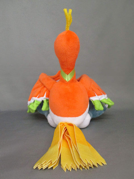 Sanei Boeki Pokemon ALL STAR COLLECTION Ho-Oh S Plush Doll W14xD14xH21cm PP143_4