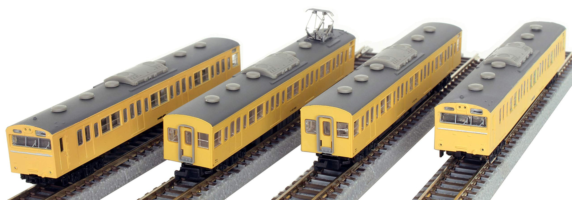 Rokuhan Z Gauge JNR 103 Series Canary High Cab Type 4-Car Basic Set T022-13 NEW_1
