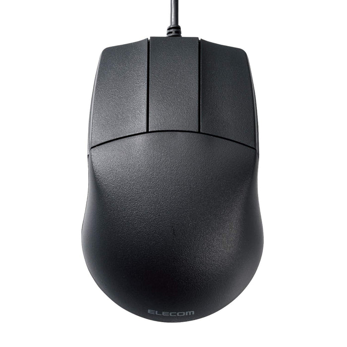 Elecom Mouse Wired M size 3 Buttons for CAD Wheelless Symmetrical M-CAD01UBBK_1