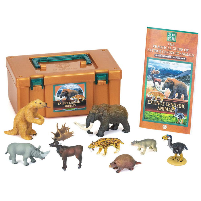 Carolata Cenozoic Extinct Animal Box 3DEncyclopedia Mammals Birds Figure ‎989401_1