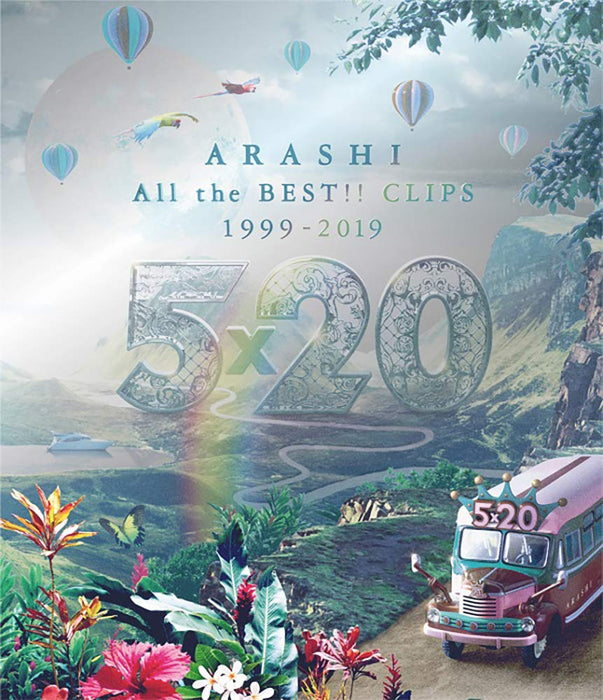 [Blu-ray] Arashi 5x20 All the BEST CLIPS 1999-2019 First Edition JAXA-5098 NEW_1