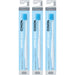 NONIO Toothbrush TYPE-SHARP Normal Extra Fine set of 3 pieces IEIEI3301 NEW_1