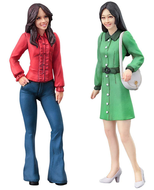 Hasagawa 1/24 Figure Collection Series 70's Girls Figure Plastic Model Kit HFC06_1