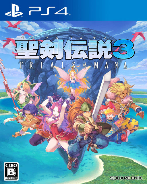 PS4 Video Game Seiken Densetsu 3 TRIALS of MANA Standard Edition PLJM-16497 NEW_1