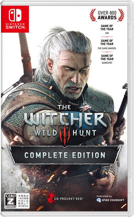 The Witcher 3 Wild Hunt Complete Edition Nintendo Switch RPG Game HAC-P-AURVL_1