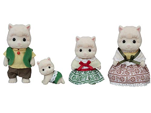 EPOCH Sylvanian Families alpaca family Doll FS-31 Father, Mother, Kids Doll NEW_1