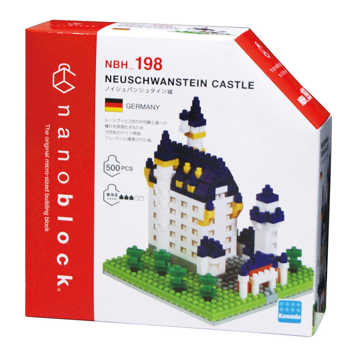 Kawada Nanoblock Neuschwanstein Castle NBH_198 500 pieces Difficulty Level:3 NEW_2