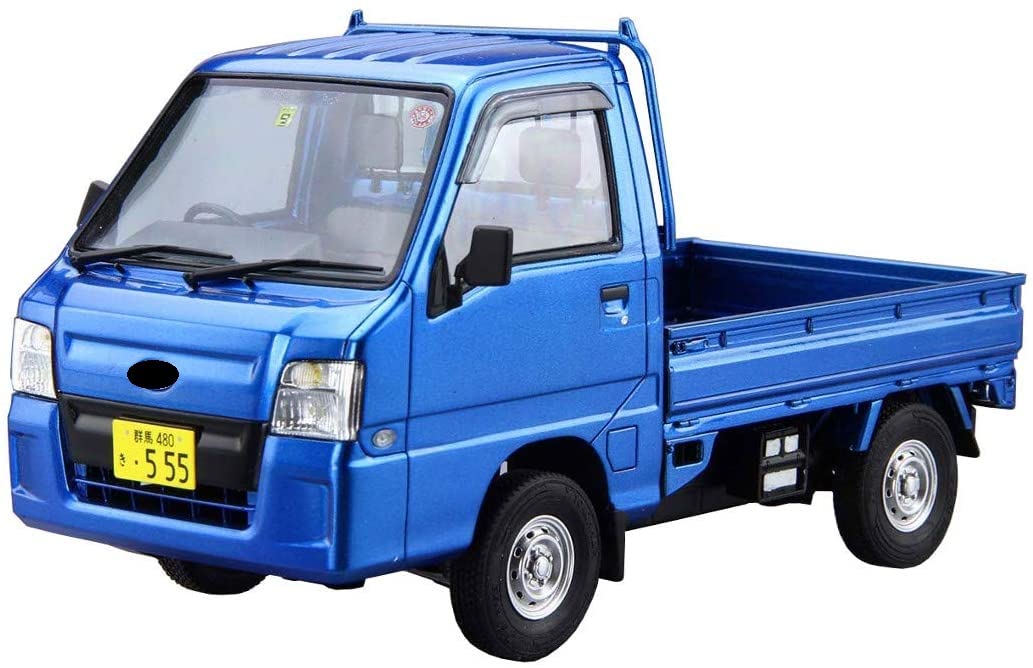 1/24 The Model Car Series No.4 SUBARU TT2 SAMBAR Truck WR Blue Ltd. 2011 Kit NEW_1