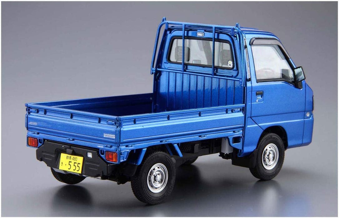 1/24 The Model Car Series No.4 SUBARU TT2 SAMBAR Truck WR Blue Ltd. 2011 Kit NEW_2