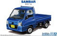1/24 The Model Car Series No.4 SUBARU TT2 SAMBAR Truck WR Blue Ltd. 2011 Kit NEW_3