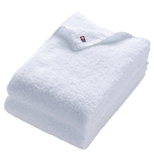 Bath towel white Set of 2 pieces Imabari towel OSK Series 65x135cm Cotton NEW_1