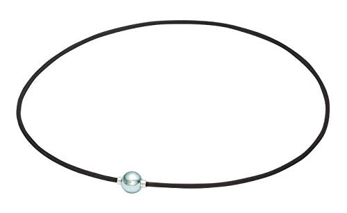 Phiten Necklace RAKUWA Neck EXTREME Mirror Ball Blue/Silver 40cm ‎0219TG818251_1