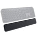 Logicool palm rest MX10PR graphite for PC Keyboard Memory Form L42xW6.4cm NEW_1