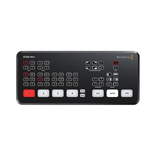 Blackmagic Design Live Production Switcher ATEM Mini SWATEMMINI HDMI, USB NEW_2