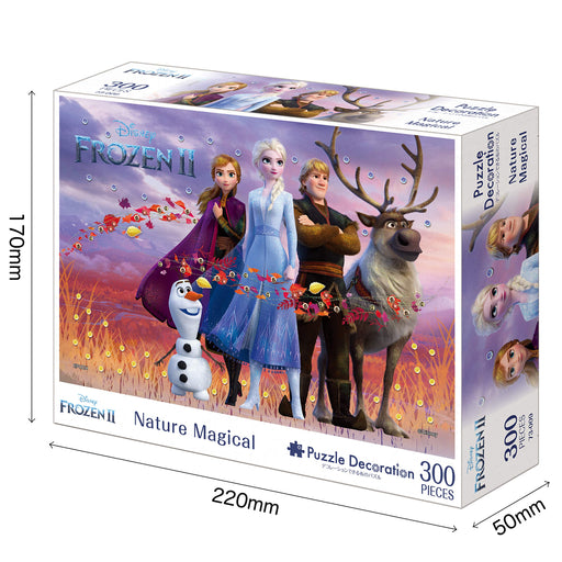 Epoch 300 Piece Jigsaw Puzzle Disney Frozen II Nature Magical (26x38cm) 73-009_2