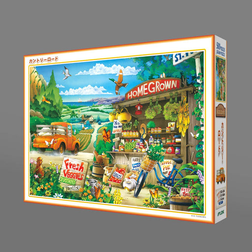 APPLEONE 500 Piece Jigsaw Puzzle Country Road 38x53cm ‎500-266 H.TANIKAWA NEW_2