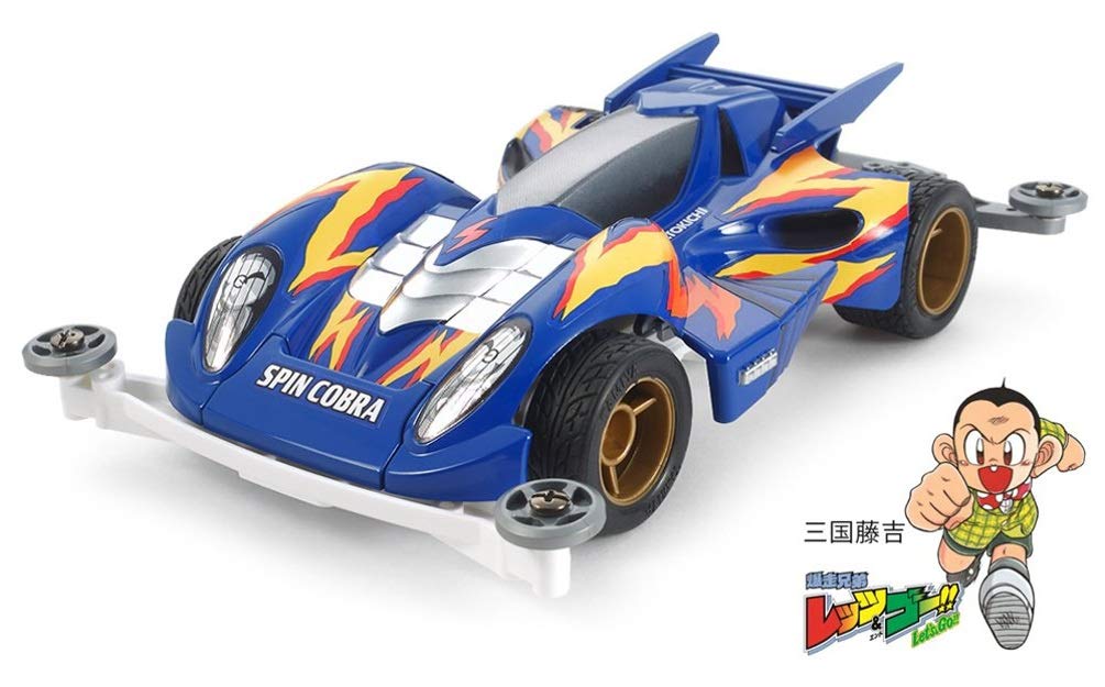 Tamiya Mini 4WD No.50 Spin Cobra Premium Super II Chassis 19450 Model Kit NEW_2