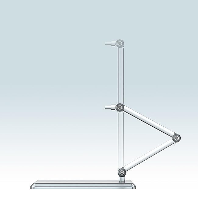 Set of 3 Clear ABS Display Stands for Figures and Models THE Simple Stand G96727_3