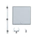 Set of 3 Clear ABS Display Stands for Figures and Models THE Simple Stand G96727_9