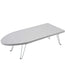 Yamazaki Industrial Boat-shaped Ironing Board Aluminum Coating Silver 1225 NEW_1