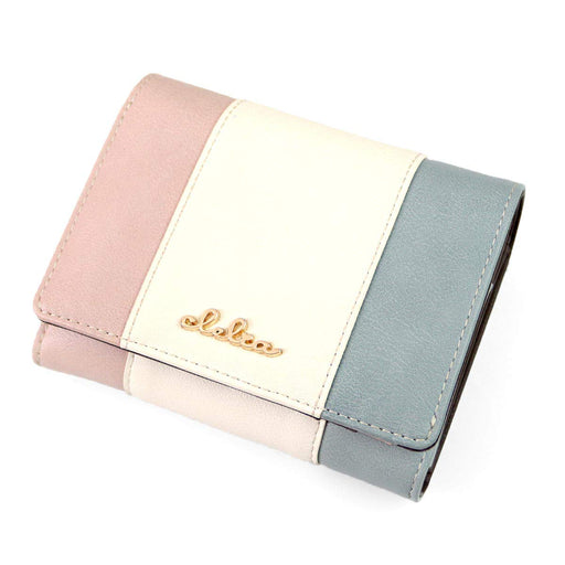 Clelia Folded Wallet Women's Large Capacity Bi-Folded Tricolor Riberte CL-17075_1