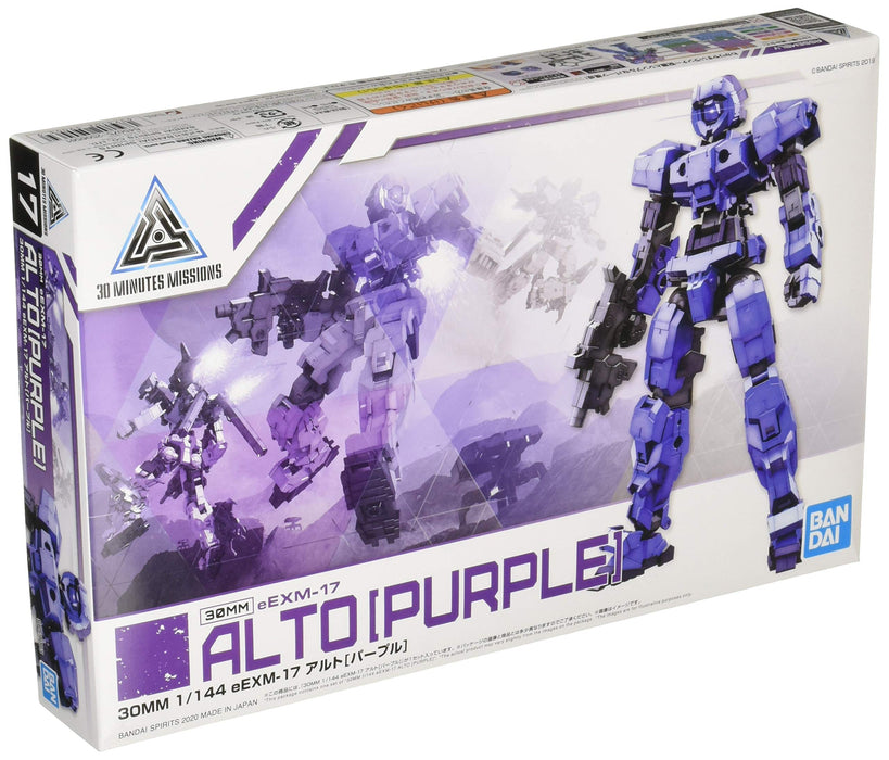 Bandai Spirits eEXM-17 Alto Purple 1/144 scale 30MM Plastic Model Kit BAS5059003_1