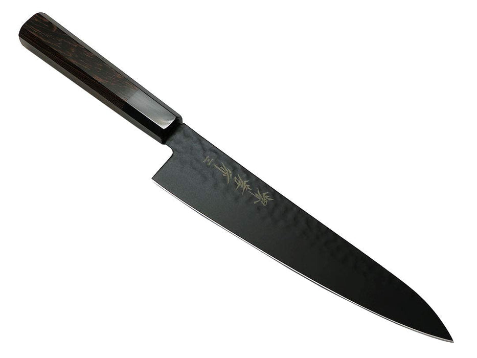 Kurokage Gyuto 210 V Gold No.10 Hammer Fluorine Processed Japanese Style Knife_1