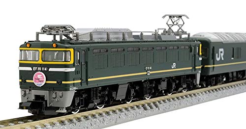Tomix N gauge 98359 JR EF81 24 Series Twilight Express Basic Set A Model Train_1