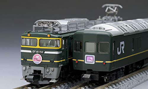Tomix N gauge 98359 JR EF81 24 Series Twilight Express Basic Set A Model Train_3