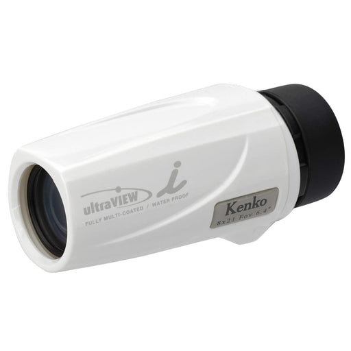 Kenko Monocular Ultra View I 8x 21mm Caliber Waterproof White with Case 230008_1