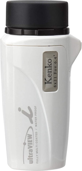 Kenko Monocular Ultra View I 8x 21mm Caliber Waterproof White with Case 230008_7