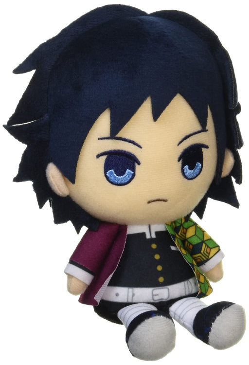 Demon Slayer: Kimetsu no Yaiba Giyu Tomioka Chibi Plush Doll 1458 Polyeseter NEW_1