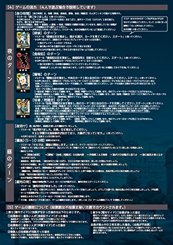 Card Game Beastars x One Night Werewolf Find The Culprit Hiding At Cherryton NEW_5