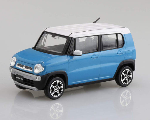 Aoshima 1/32 Snap Kit Suzuki Hustler Summer Blue Metallic Plastic Model Kit 01-D_2
