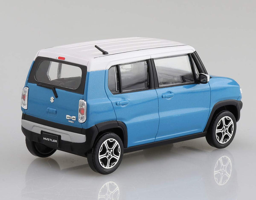 Aoshima 1/32 Snap Kit Suzuki Hustler Summer Blue Metallic Plastic Model Kit 01-D_3