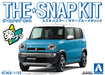 Aoshima 1/32 Snap Kit Suzuki Hustler Summer Blue Metallic Plastic Model Kit 01-D_7
