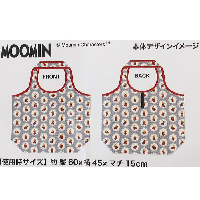 Moomin eco bag folded shopping bag Little My H60xW45xD15cm Small Planet NEW_3