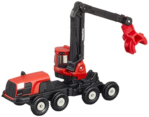 Takara Tomy Long Type Tomica No.136 Komatsu Harvesta 931XC Miniature Car NEW_2