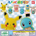Bandai Colle Chara! Pokemon Set of 6 piece Full Complete Capsule Toy Gacha NEW_1